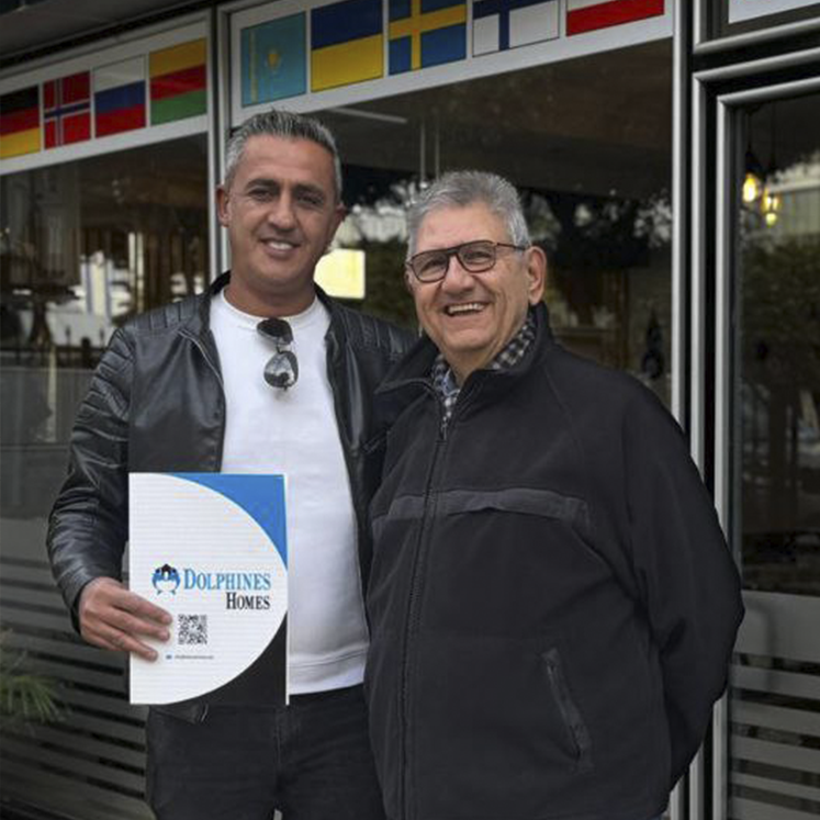 From the first consultation to the final paperwork, our experience with Dolphines Homes in Alanya was excellent. They understood exactly what we were looking for and selected properties that truly matched our expectations. Every step was explained clearly, and we always felt informed and secure in our decisions. Their professionalism and local expertise made a real difference in a market that was new to us. We appreciated their honest guidance and steady support throughout the process and would confidently recommend them to anyone buying in the area.