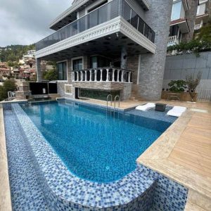 🏝 Alanya / Tepe Mahallesi – Satılık Lüks Villa 🏝 📍 Mükemmel Konum – Muhteşem Deniz Manzarası – Türk Vatandaşlığına Uygun